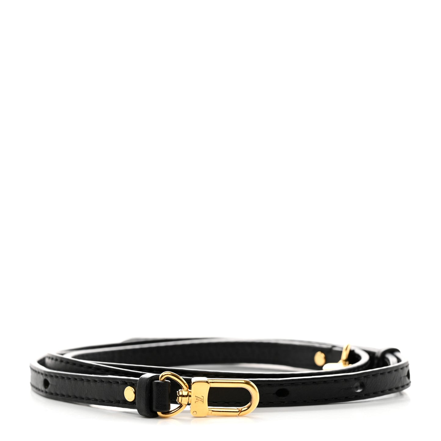 Calfskin 16mm Adjustable Shoulder Strap Black