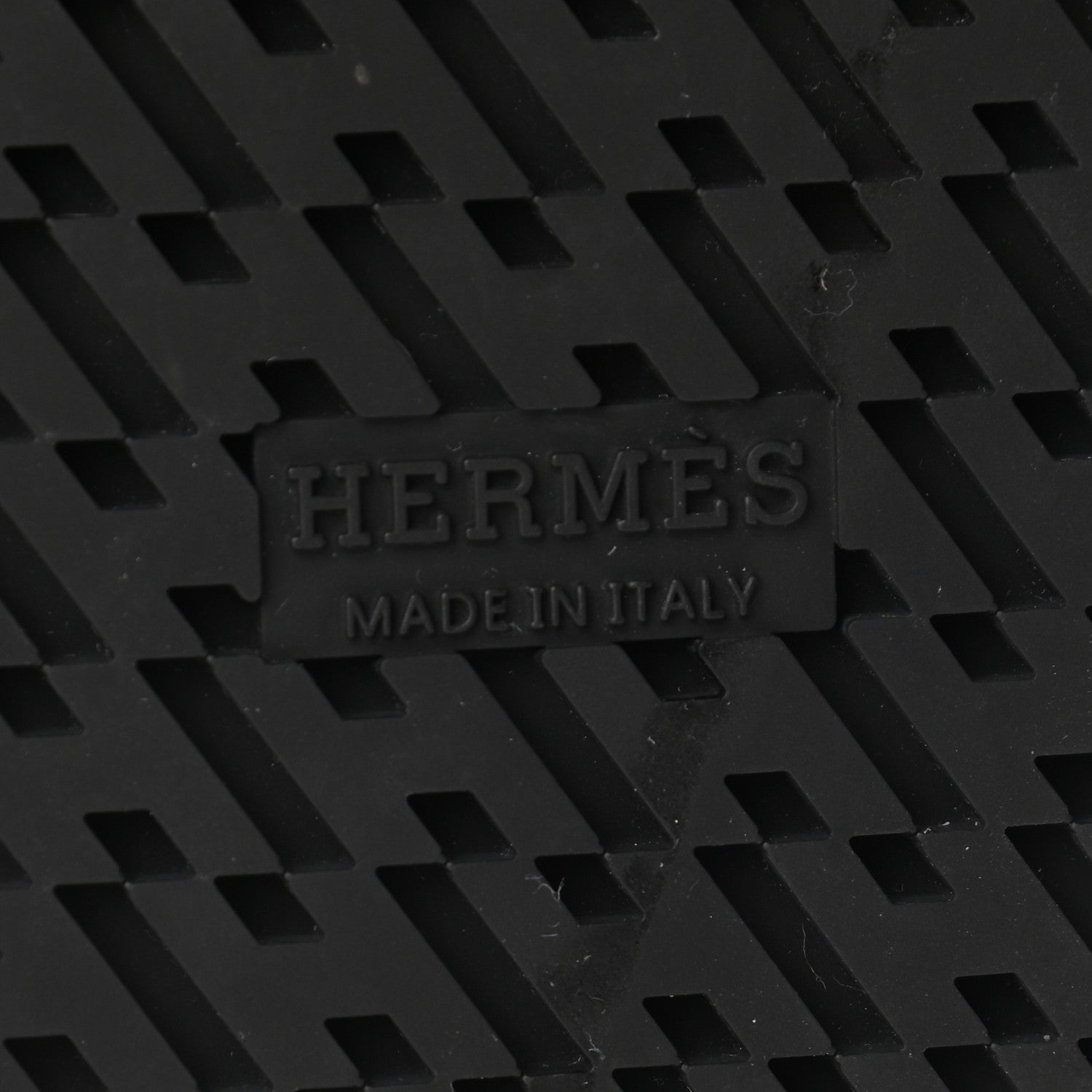 Hermes Calfskin Woolskin Womens Chypre Sandals 40 Black 6 of 9