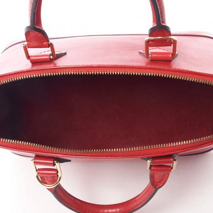 Louis Vuitton Epi Alma PM Castillan Red 7 of 10