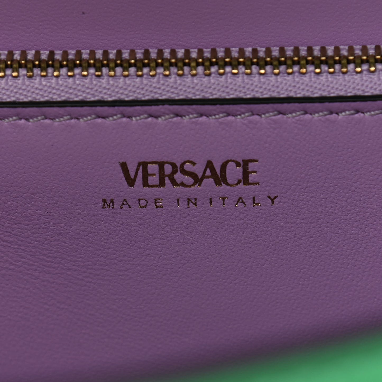 Calfskin Large La Medusa Bag Green