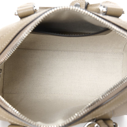 Gucci Piuma Calfskin Jumbo GG Embossed Mini Duffle Bag Good Taupe 5 of 11
