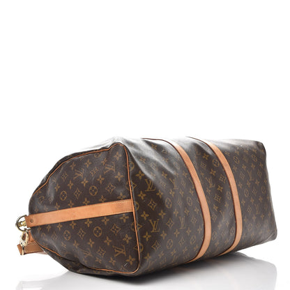 Louis Vuitton Monogram Keepall Bandouliere 55 23 of 42