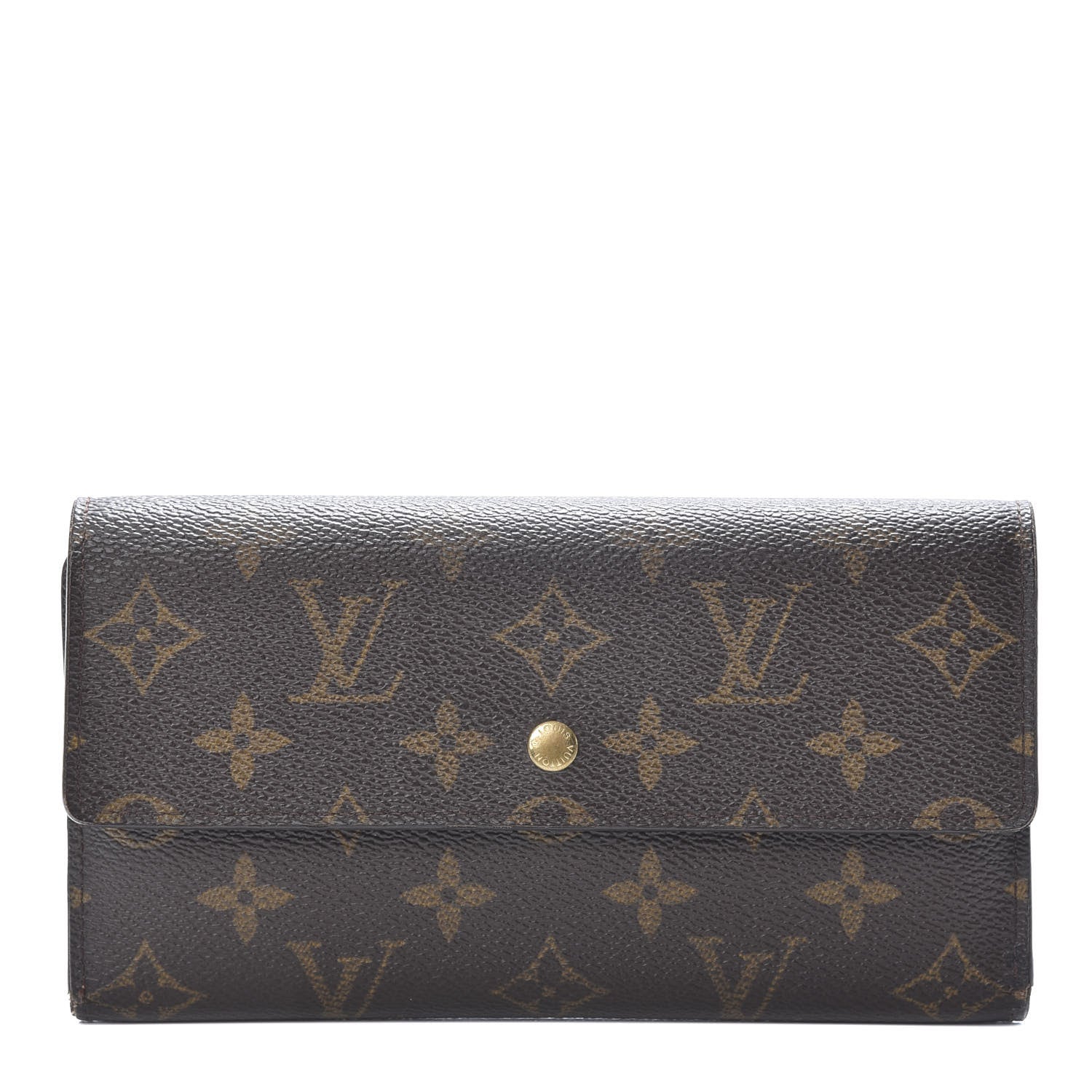 Louis Vuitton Monogram Porte Tresor International Wallet 1 of 16