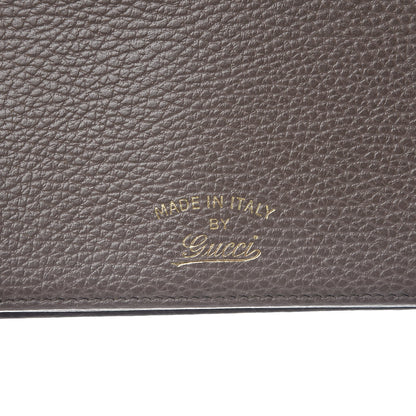 Gucci Dollar Calfskin Bi-Color Mini Swing Wallet Bag Grey Field Soft Pink 6 of 9