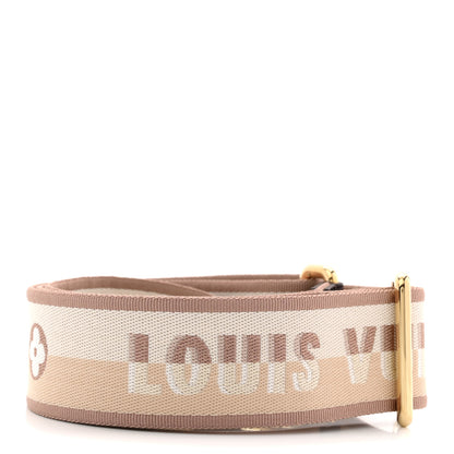 Louis Vuitton Jacquard Speedy Bandouliere 20 Shoulder Strap Beige Brown 2 of 3