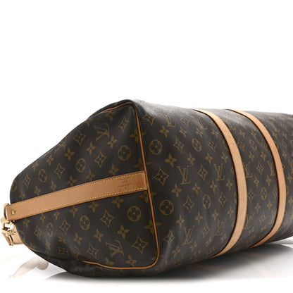 Louis Vuitton Monogram Keepall Bandouliere 50 8 of 9