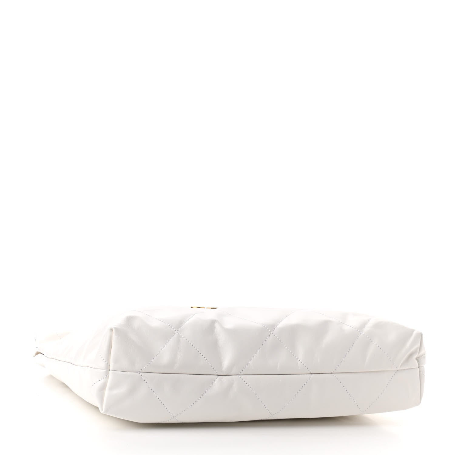 Chanel Shiny Calfskin Quilted Chanel 22 White 5 of 12