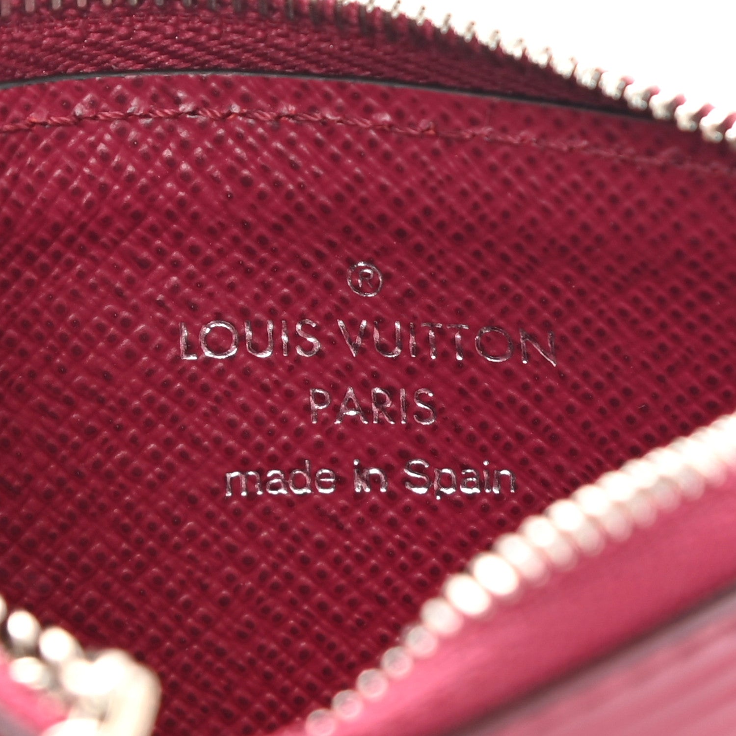 Louis Vuitton Epi Trio Card Case Wallet Rose Ballerine Rouge Fuchsia 8 of 10
