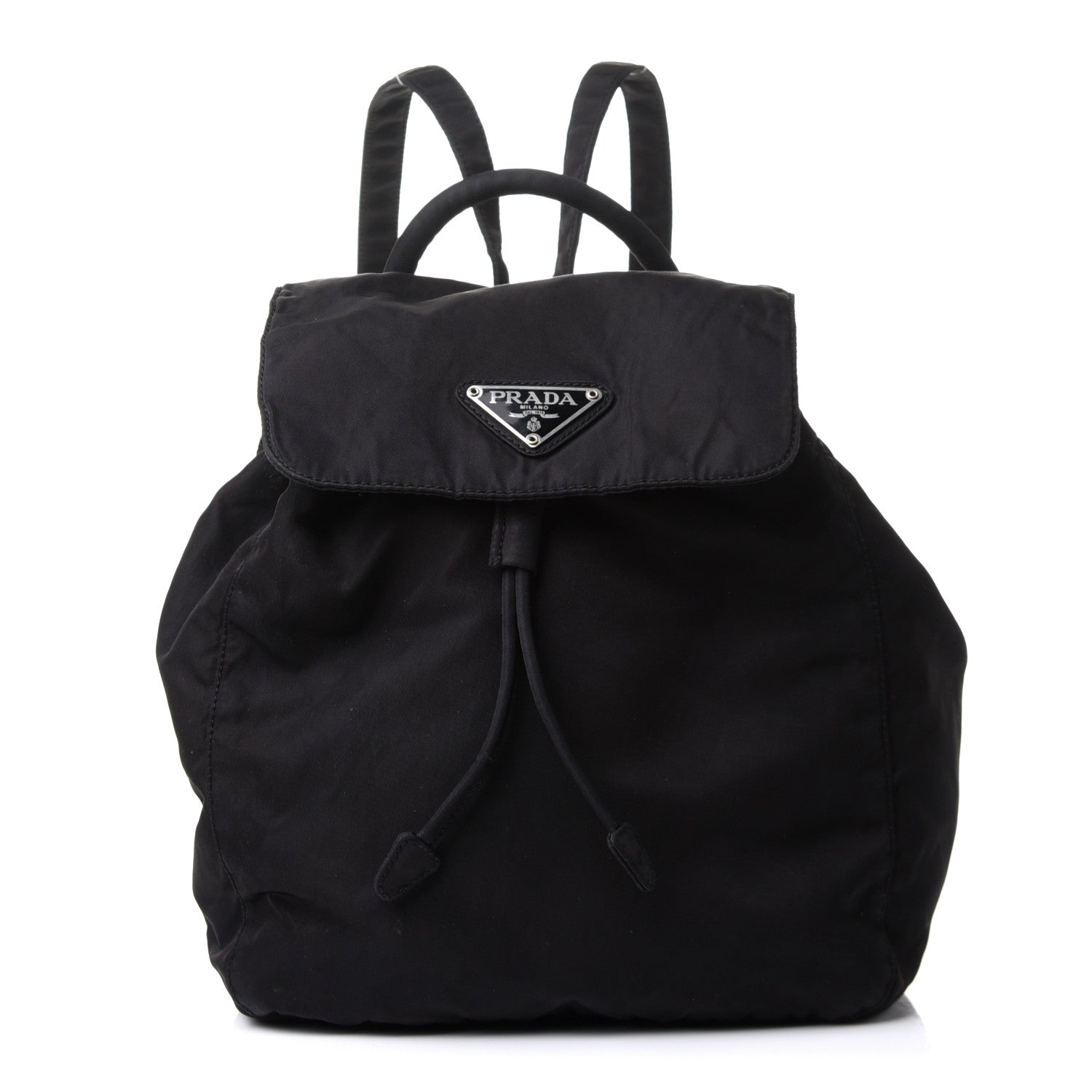 Prada Tessuto Nylon Backpack Black 1 of 9