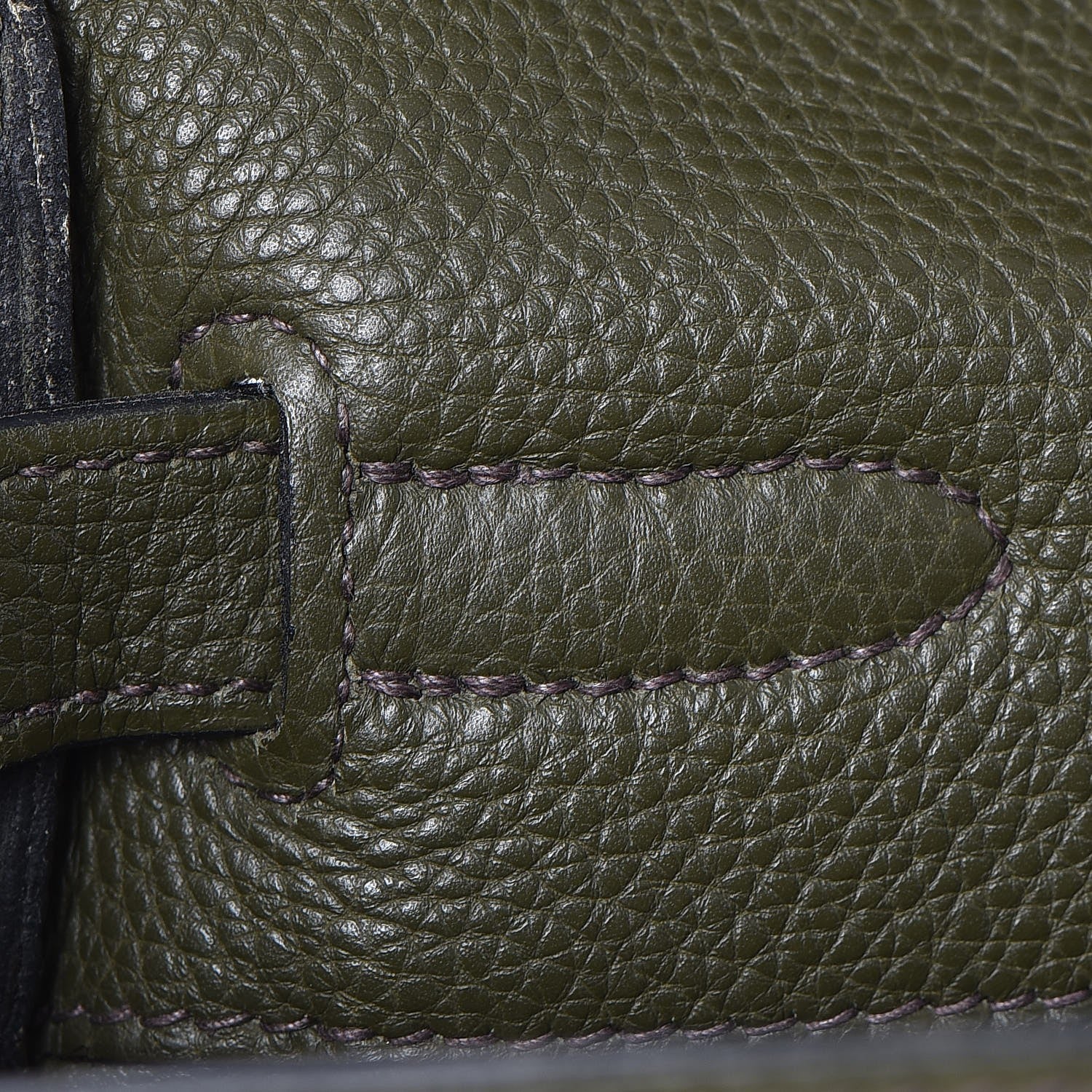 Hermes Togo Kelly Retourne 32 Vert Olive 10 of 31