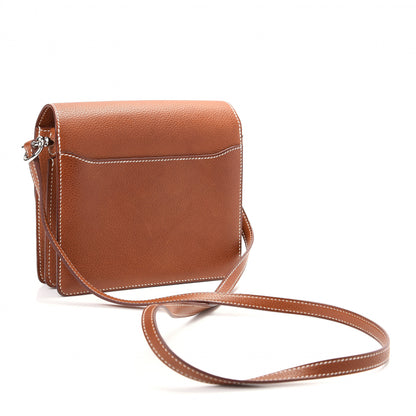 Hermes Barenia Faubourg Mini Sac Roulis Fauve 3 of 9