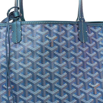 Goyard Iridescent Goyardine Saint Louis PM Pearly Blue 8 of 11