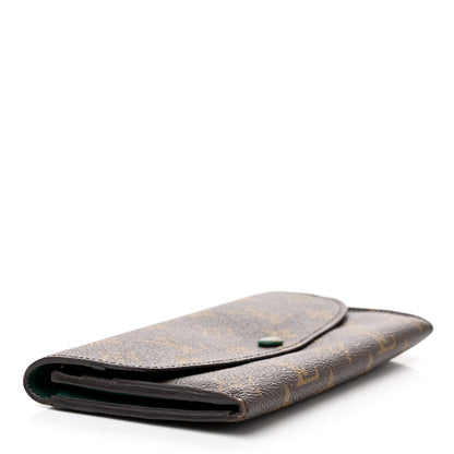 Louis Vuitton Monogram Emilie Wallet Vert 4 of 14