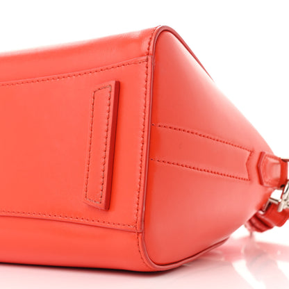 Givenchy Shiny Lord Calfskin Mini Antigona Bright Orange 10 of 13
