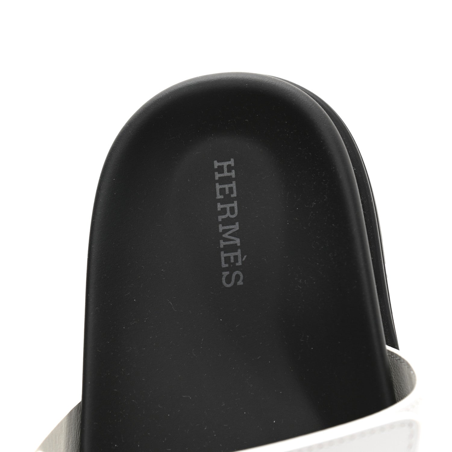 Hermes Calfskin Womens Chypre Sandals 39 White 7 of 9