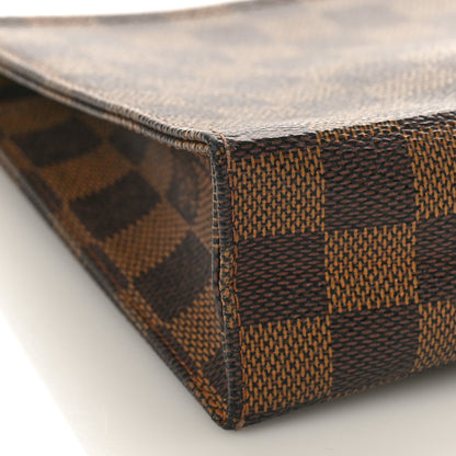Louis Vuitton Damier Ebene Toiletry Pouch 19 8 of 9