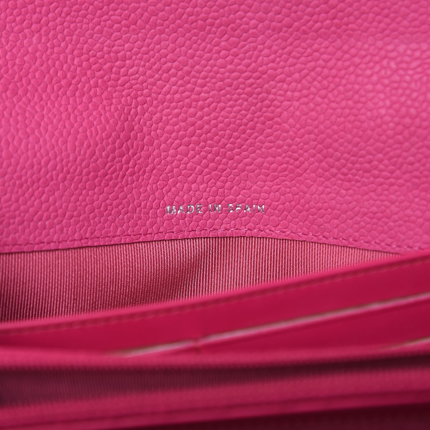 Chanel Iridescent Caviar Quilted Large Flap Wallet Pink 8 of 13