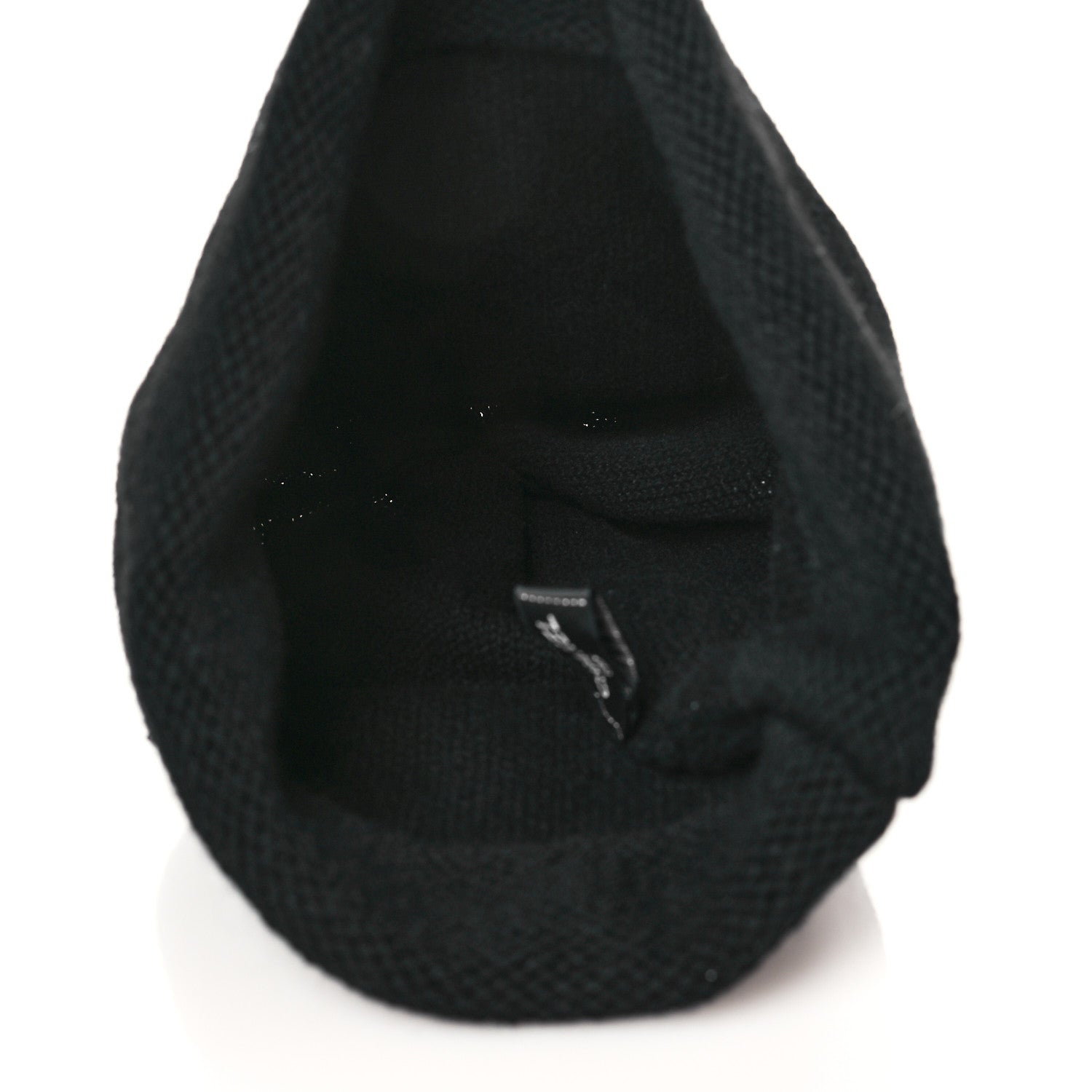 Chanel Cashmere CC Beanie Hat Black 3 of 5