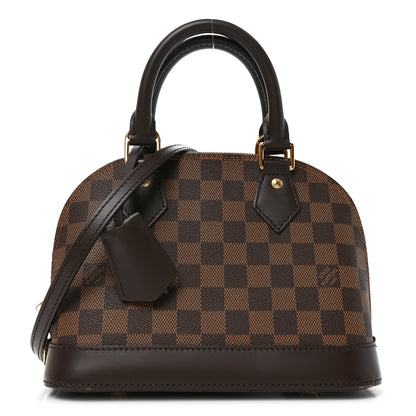 Louis Vuitton Damier Ebene Alma BB 1 of 9