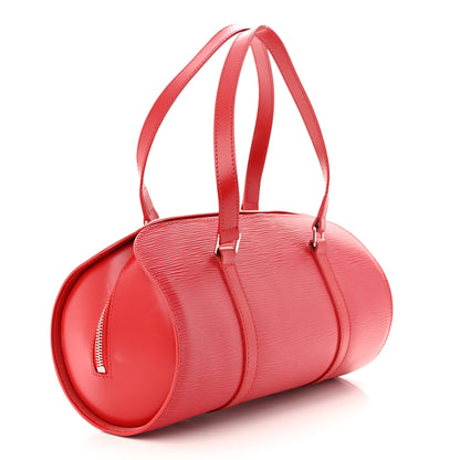 Louis Vuitton Epi Soufflot Castillan Red 4 of 12