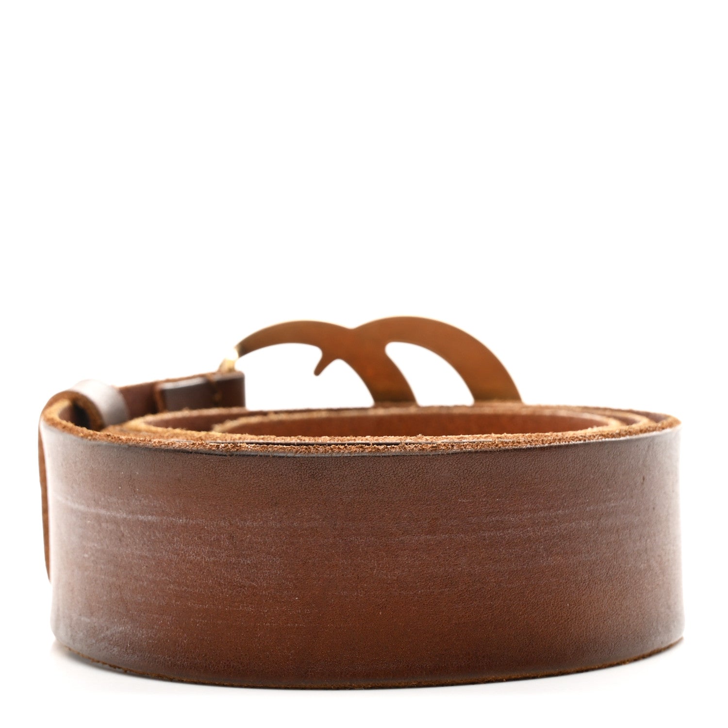 Gucci Faded Calfskin Double G 40mm Belt 85 34 Cuir 2 of 6