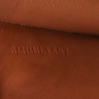 Burberry Canvas Smooth Calfskin Two Tone Mini Pocket Bag Natural Malt Brown 8 of 13