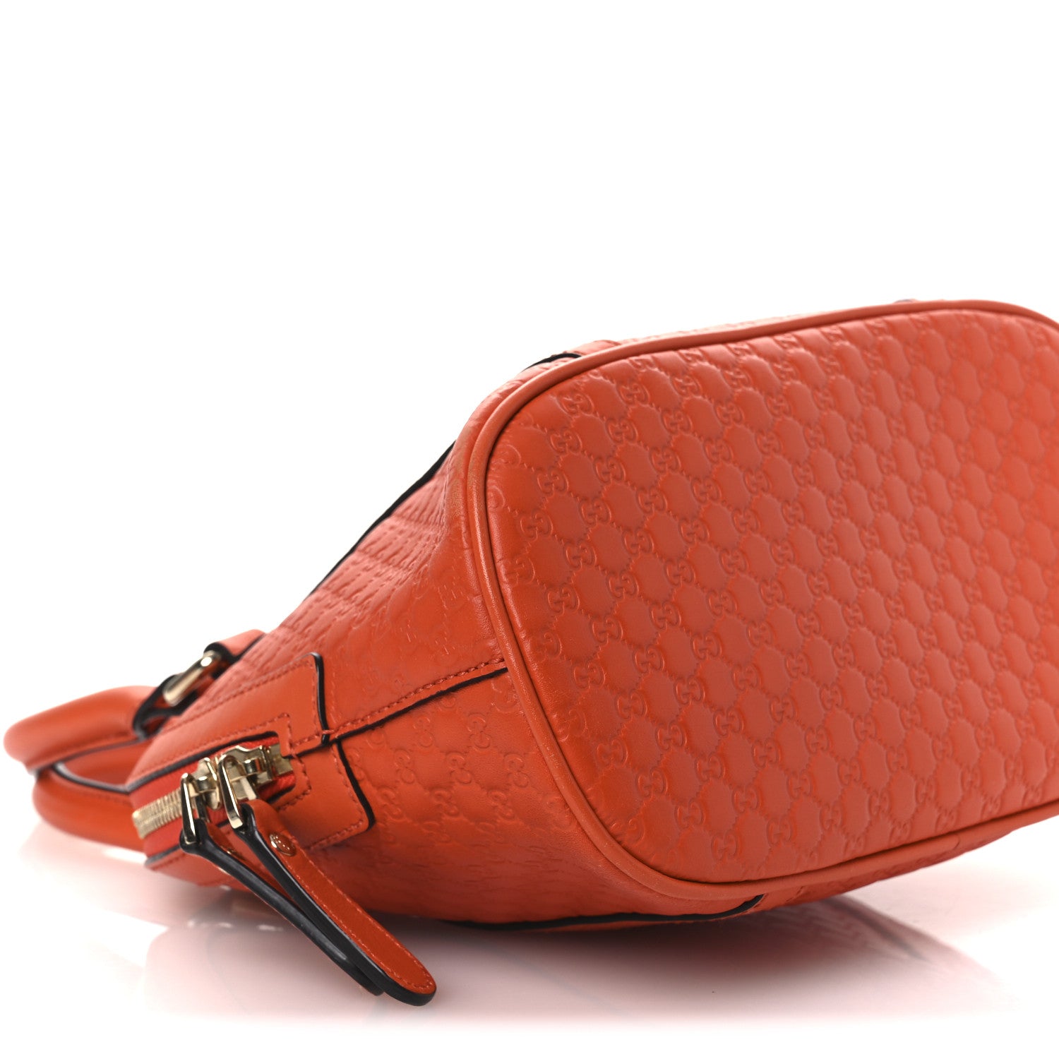 Gucci Microguccissima Mini Dome Bag Sun Orange 9 of 11
