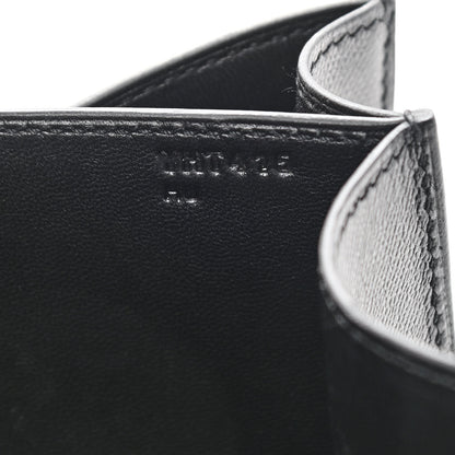 Hermes Grained Monsieur Lizard Constance 24 Black Ombre 7 of 12