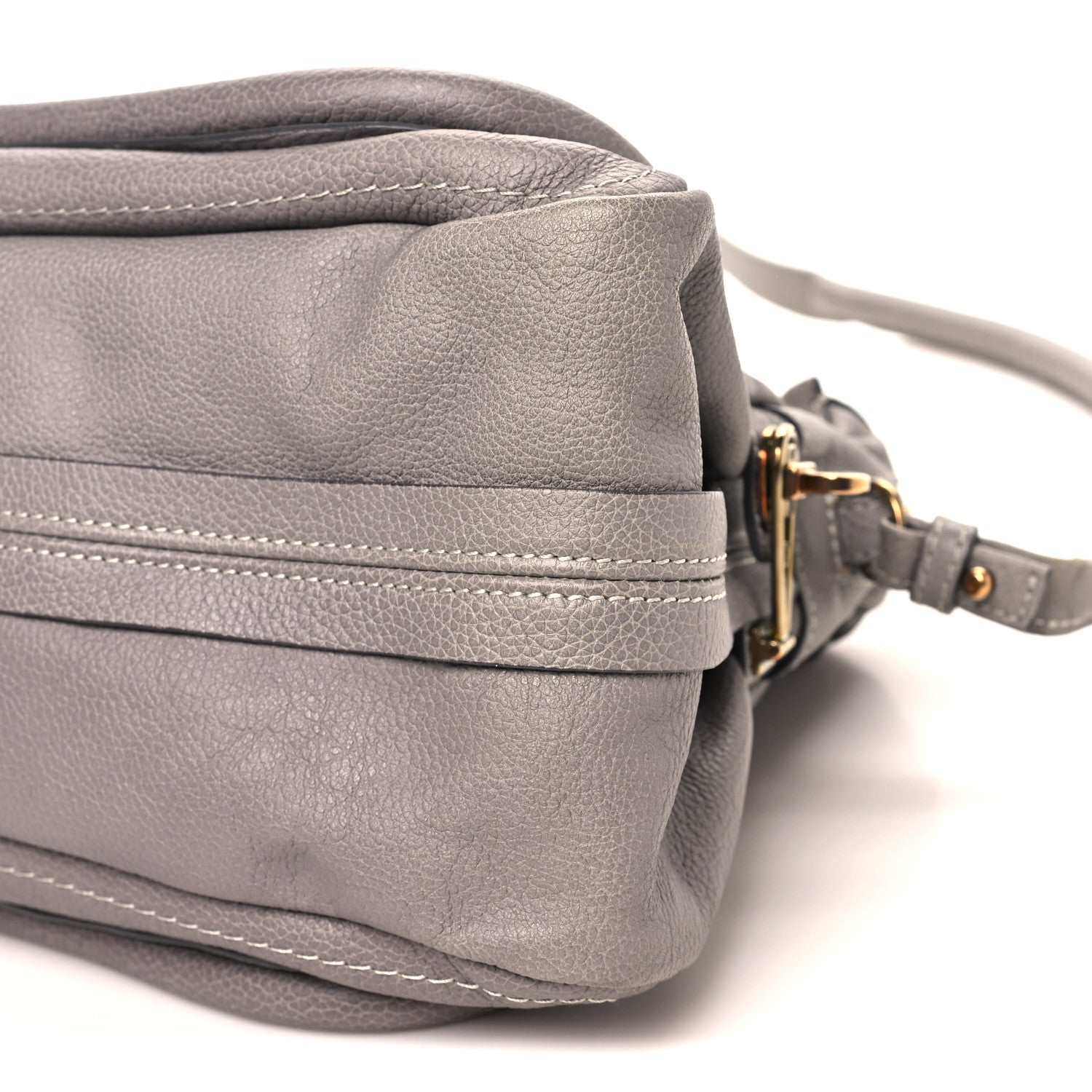 Chloe Calfskin Medium Paraty Cashmere Grey 10 of 11