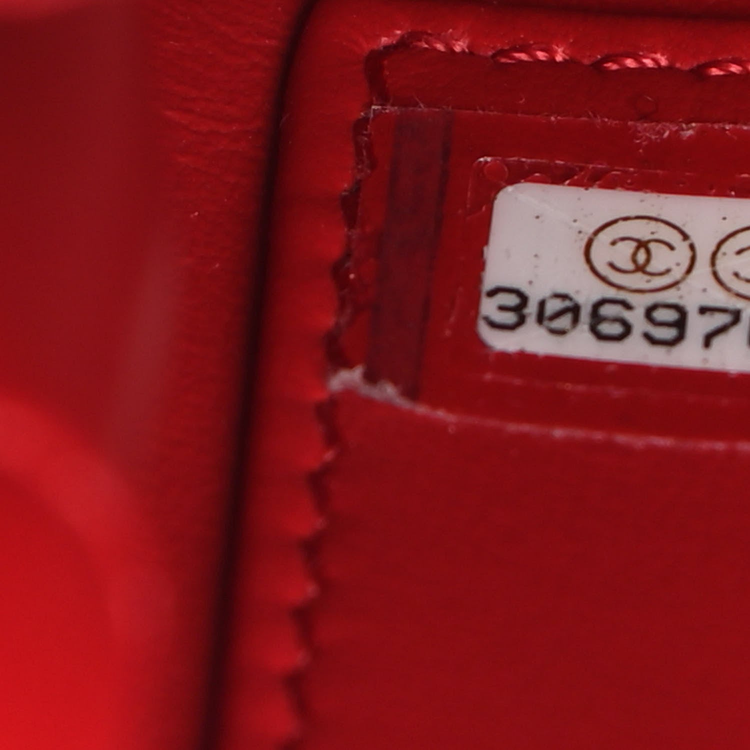 Chanel Lambskin Quilted Small CC Filigree Flap Dark Red 7 of 9