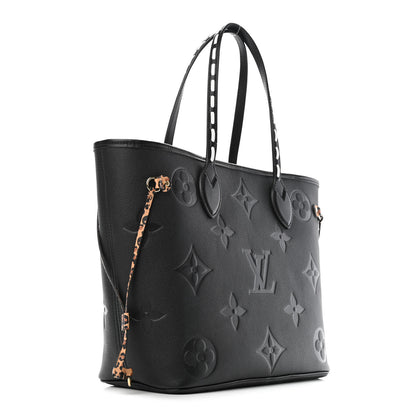 Louis Vuitton Empreinte Monogram Giant Wild At Heart Neverfull MM Black 2 of 4