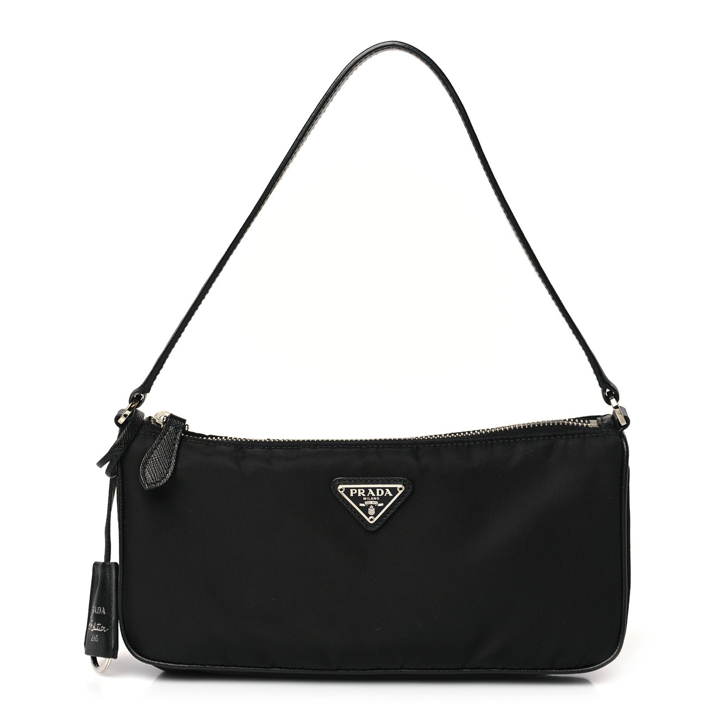 Nylon Saffiano Mini Re-Edition 2005 Bag Black