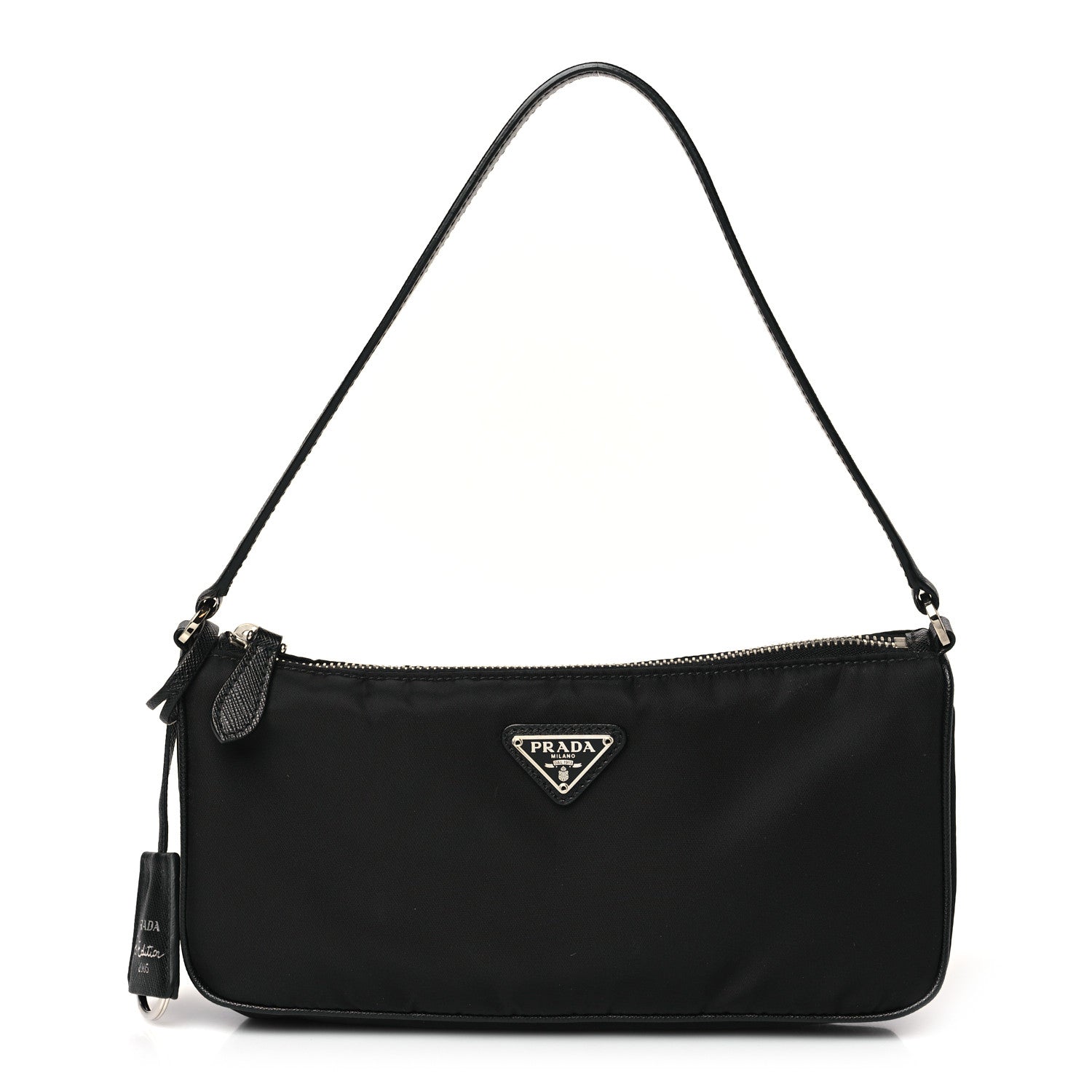 Prada Nylon Saffiano Mini Re-Edition 2005 Bag Black 1 of 9