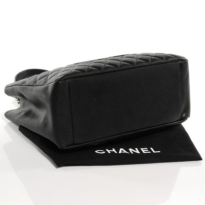 Chanel Caviar Grand Shopping Tote GST Black 4 of 7