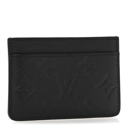 Louis Vuitton Empreinte Card Holder Black 3 of 8