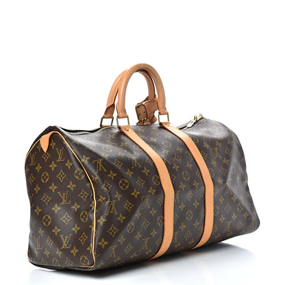 Louis Vuitton Monogram Keepall 45 2 of 14