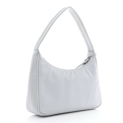 Prada Tessuto Nylon Mini Re-Edition 2000 Bag Fiordaliso 3 of 9