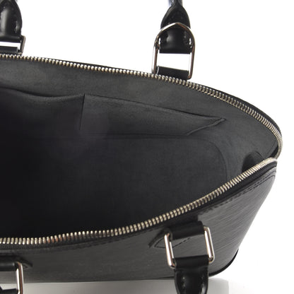 Louis Vuitton Epi Alma PM Black 4 of 11