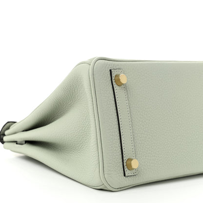 Hermes Togo Birkin 25 Gris Neve 9 of 11