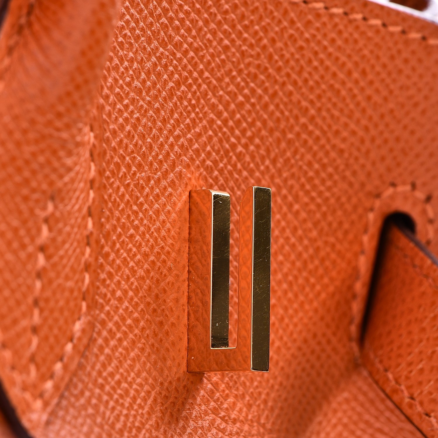Hermes Epsom Birkin 30 Orange 26 of 41