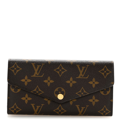 Louis Vuitton Monogram Sarah Wallet NM 1 of 12