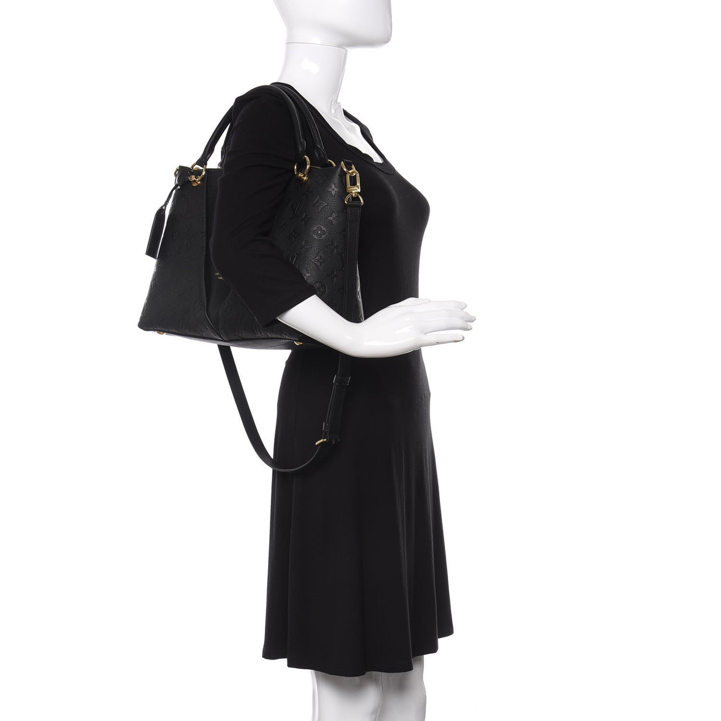 Empreinte V Tote MM Black