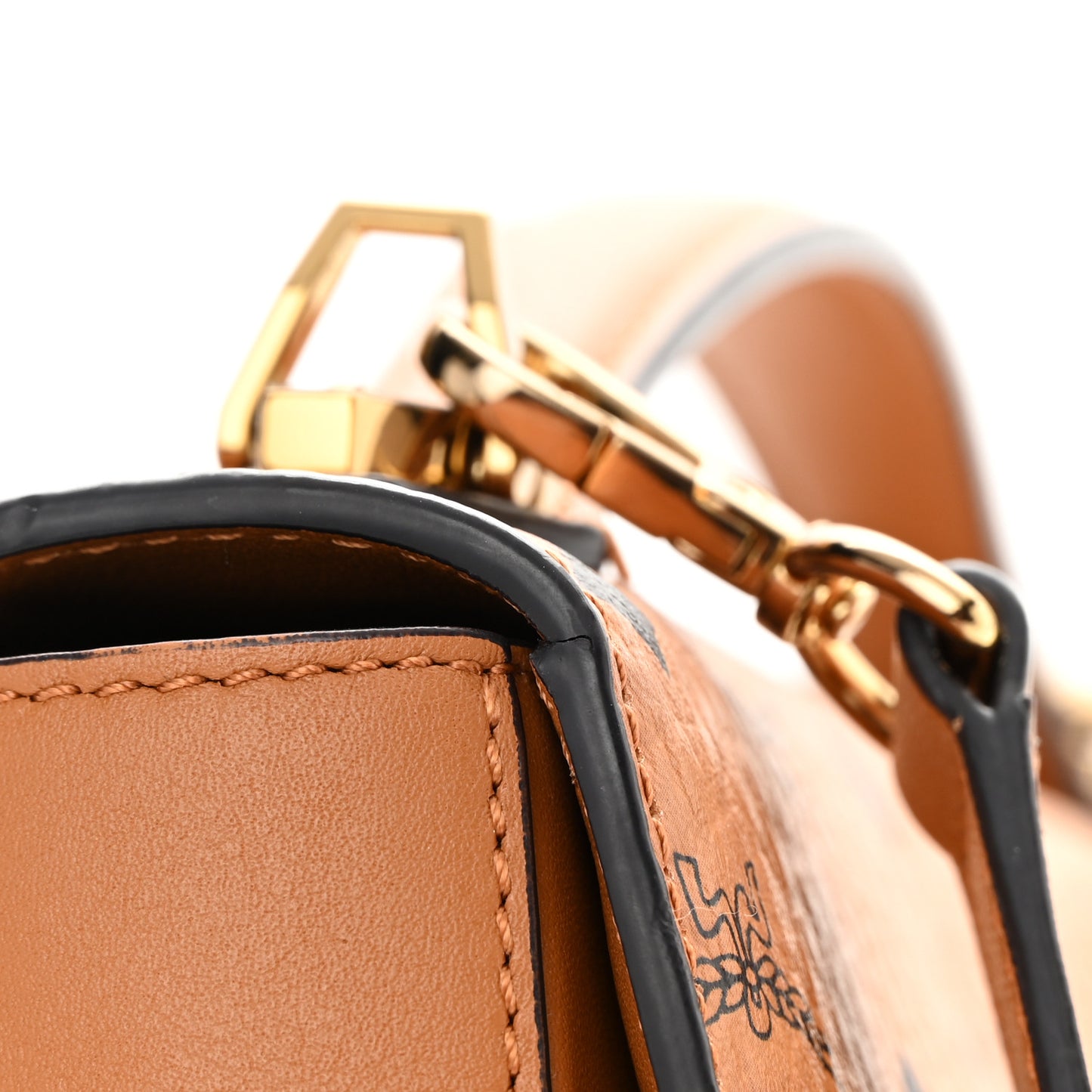 Visetos Medium Patricia Satchel Cognac
