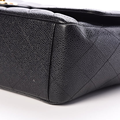 Chanel Caviar Quilted Maxi Double Flap Black 10 of 11