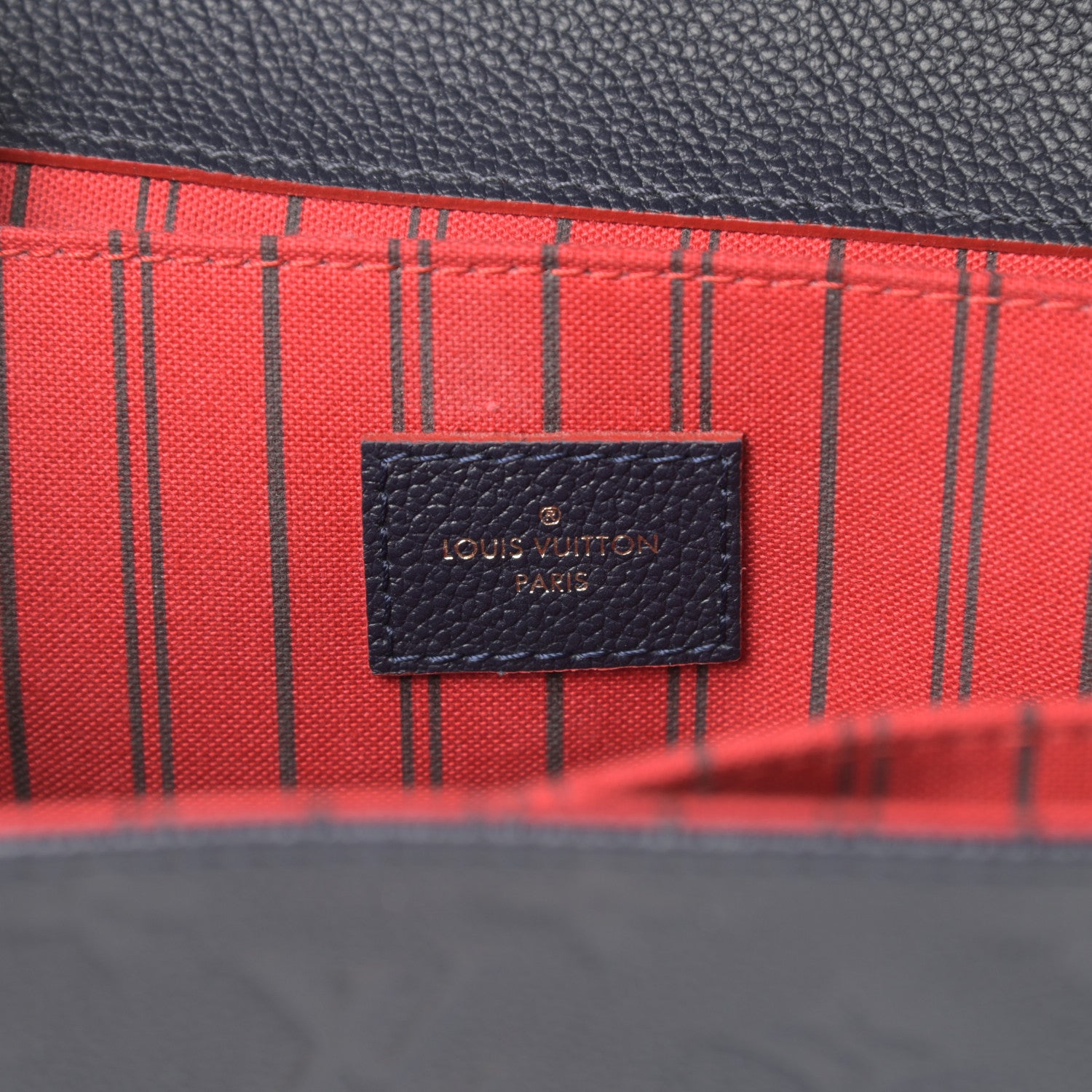 Louis Vuitton Empreinte Pochette Metis Marine Rouge 6 of 13