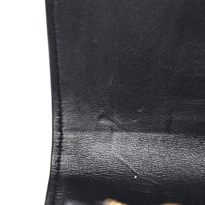 Saint Laurent Lambskin Matelasse Monogram Large Vicky Continental Wallet Black 7 of 8