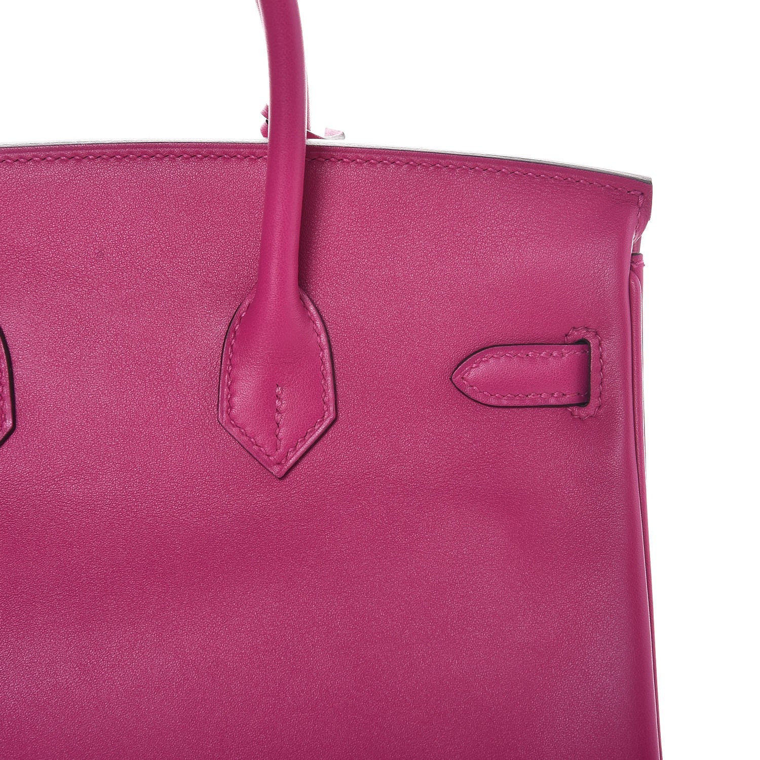 Hermes Swift Birkin 25 Rose Pourpre 12 of 35