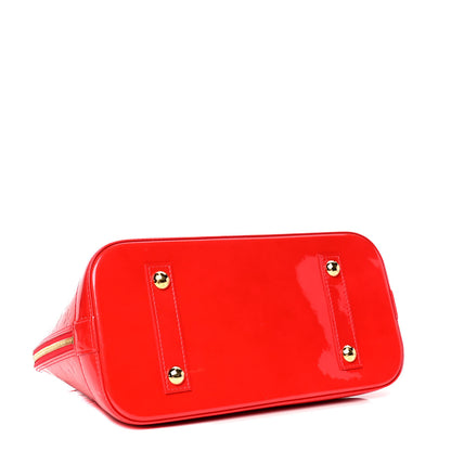 Louis Vuitton Vernis Alma PM Rouge Grenadine 3 of 6