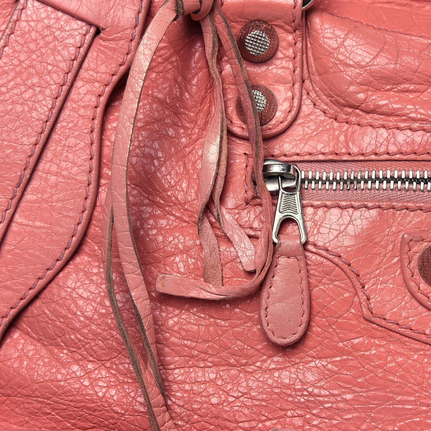 Balenciaga Agneau Giant 12 Silver Hardware City Rose Peche 12 of 24