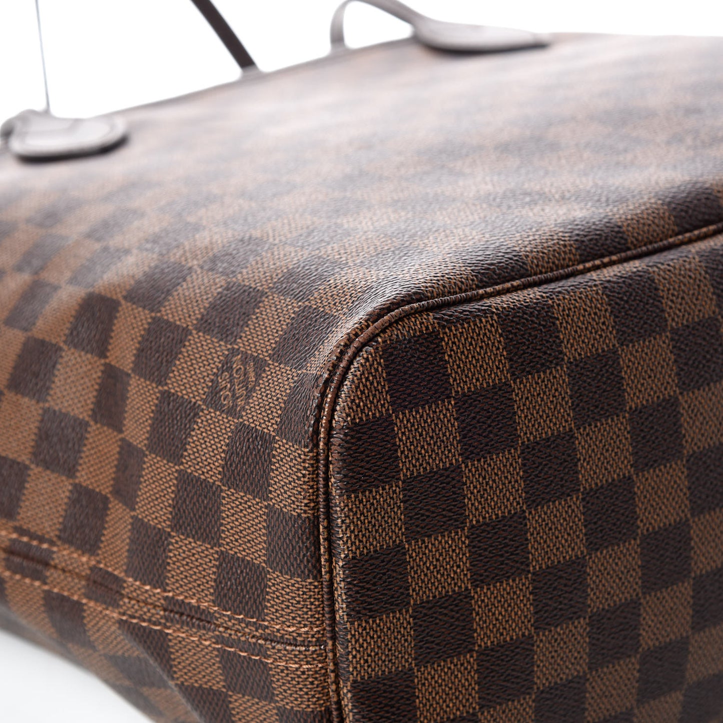 Damier Ebene Neo Neverfull MM Rose Ballerine